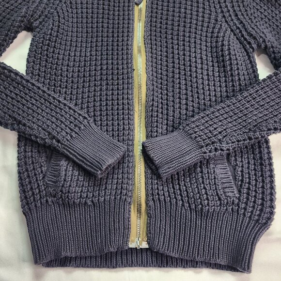 All Saints Knit Zip Sweater (M) - Picture 5 of 7